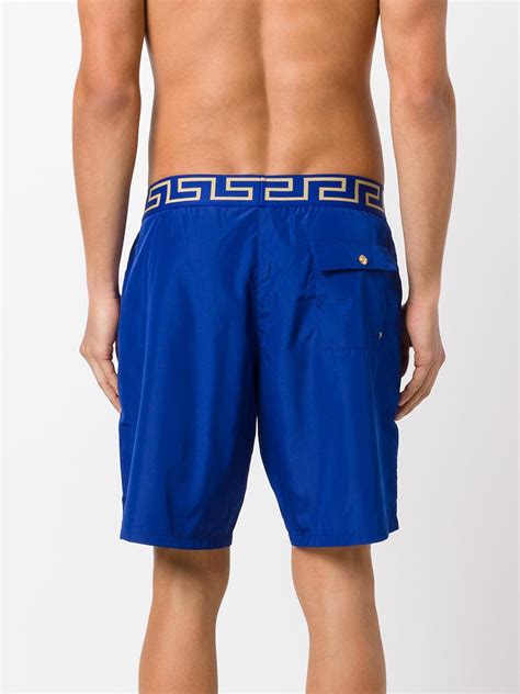 versace swim trunks mens